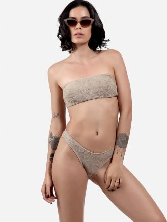 Scrunch Triangle Bikini In Red Free Society Free Society