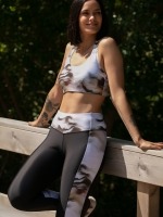 Free Society - Marble Contrast Leggings 2 Thumb