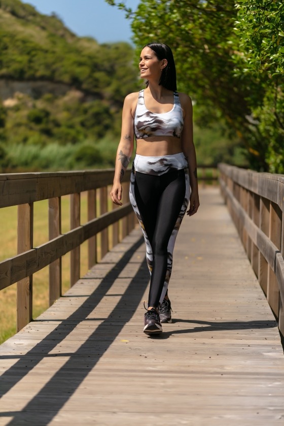 Free Society - Marble Contrast Leggings 1
