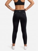Free Society - Contrast Piping Leggings in Black 6 Thumb