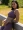 Contrast Piping Sport Bra in Plum