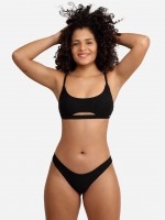 Free Society - Lattice Texture Crop Bikini 2 Thumb