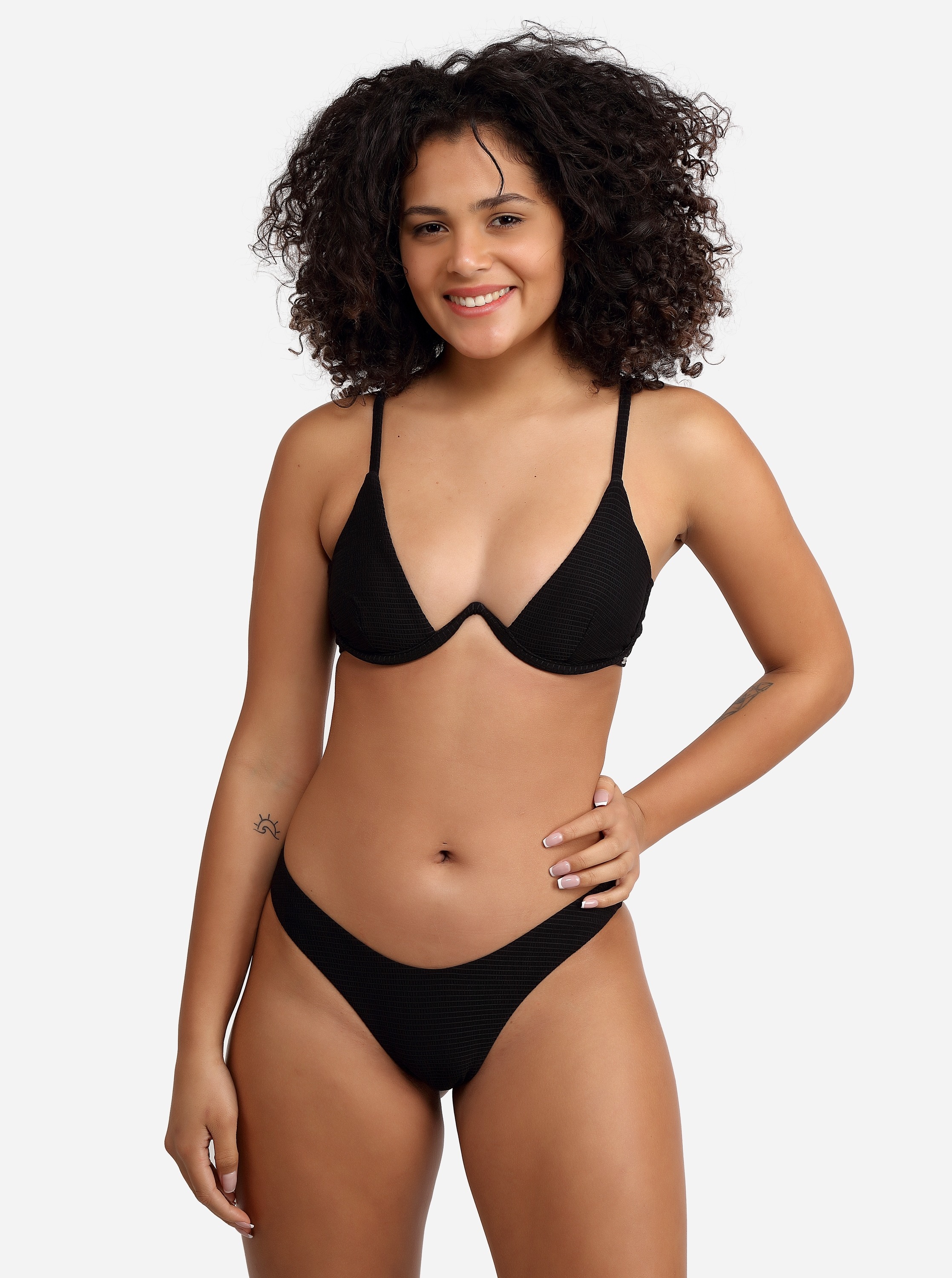 Free Society - Lattice Texture Monowire Bikini 2 Imagem Zoom