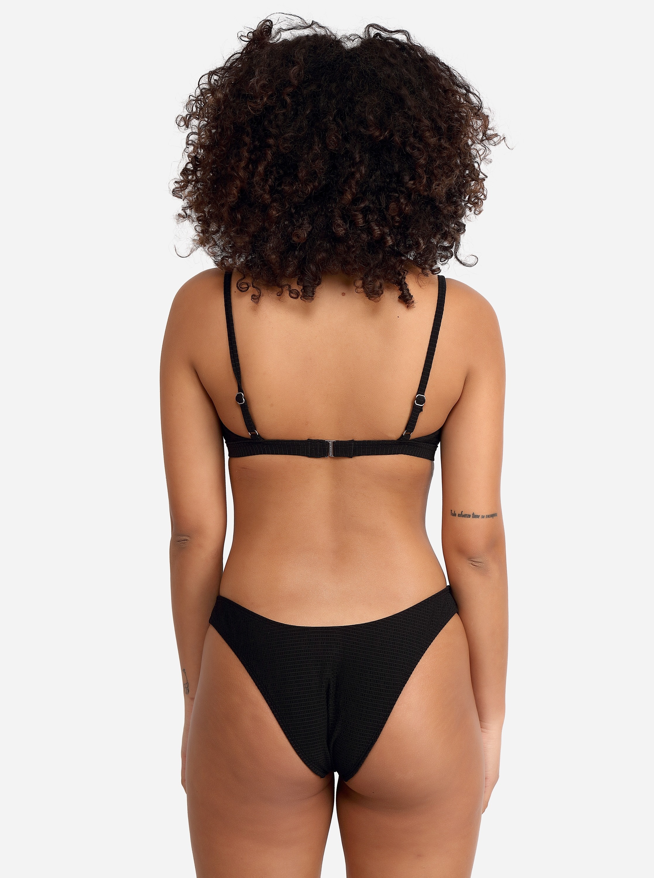 Free Society - Lattice Texture Crop Bikini 4 Imagem Zoom