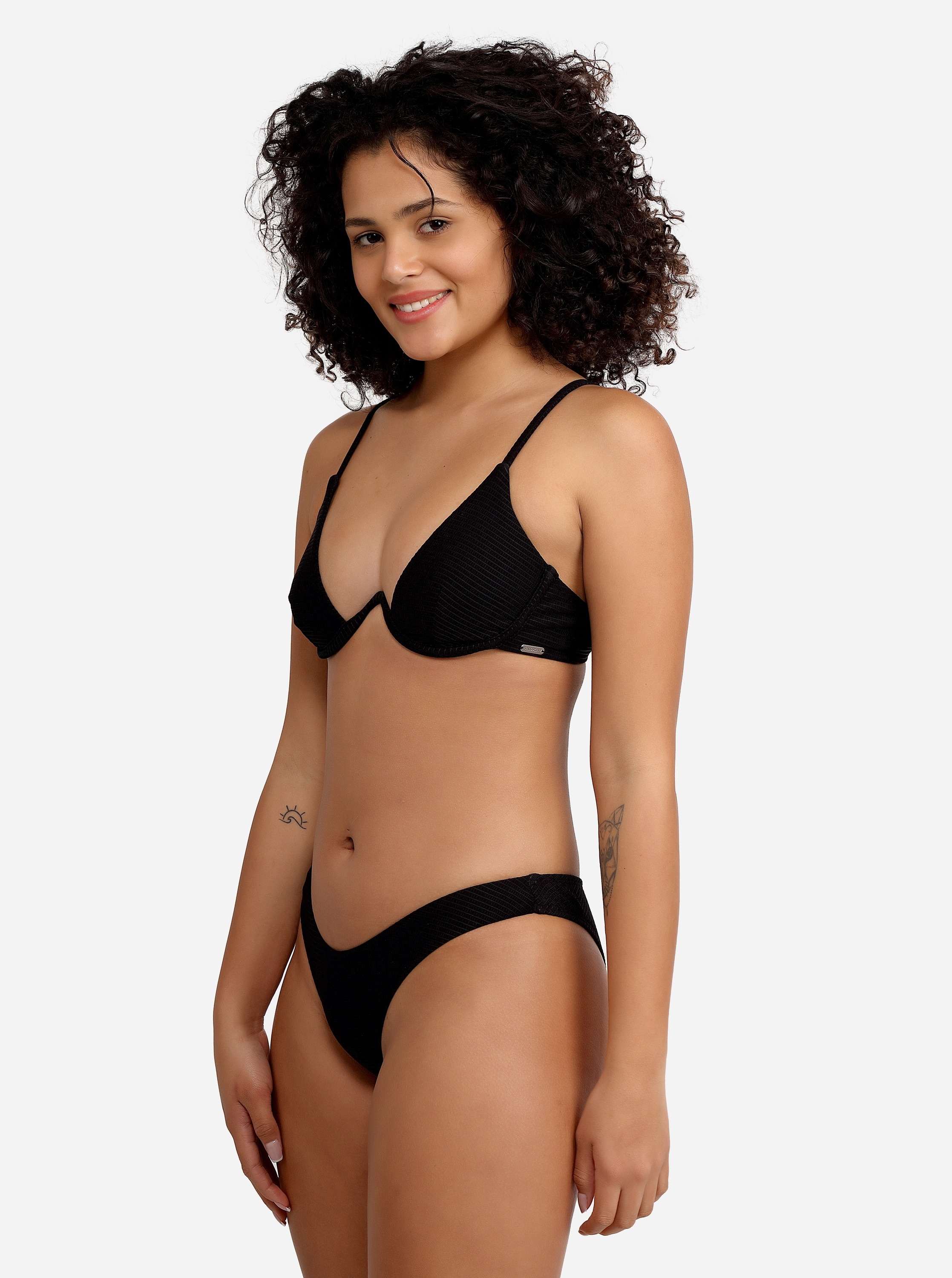 Free Society - Lattice Texture Monowire Bikini 3 Imagem Zoom