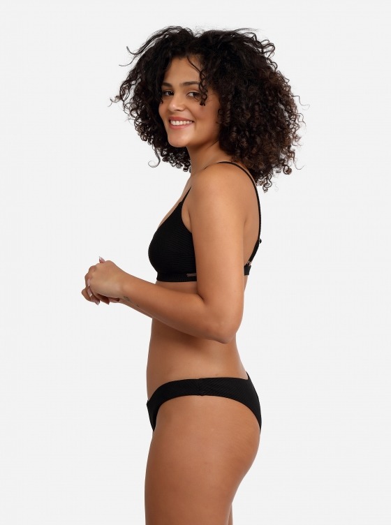 Free Society - Lattice Texture Crop Bikini 3