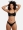 Lattice Texture Crop Bikini