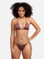 Free Society - Plum Triangle Bikini 2 Thumb