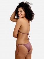 Free Society - Plum Triangle Bikini 3 Thumb