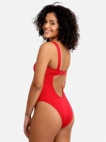 Free Society - Metalic Red Swimsuit 3 Thumb