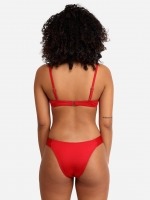 Free Society - Metalic Red Under Wire Ring Bikini 4 Thumb