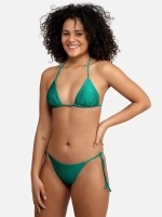 Free Society - Metalic Green Triangle Bikini 2 Thumb