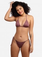 Free Society - Plum Triangle Bikini 1 Thumb