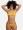 Metalic Yellow Triangle Bikini