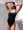 Metalic Black Swimsuit