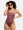 Plum Square Neck Swimsuit