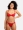Metalic Red Under Wire Ring Bikini