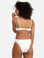 Free Society - Scrunch Cut Out Swimsuit in Ivory 3 Thumb