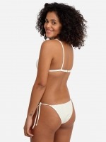 Free Society - Scrunch Triangle Bikini in Ivory 3 Thumb