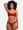 Scrunch Crop Bikini in Red