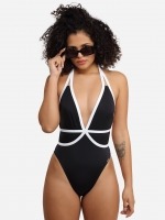 Free Society - Monochrome Swimsuit 1 Thumb