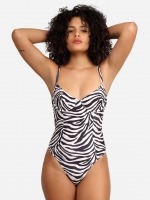 Free Society - Zebra Underwire Swimsuit 1 Thumb