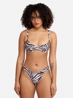 Free Society - Zebra Underwire Bikini 2 Thumb