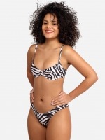 Free Society - Zebra Underwire Bikini 3 Thumb