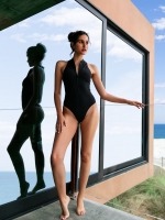 Free Society - Maya swimsuit in Black 2 Thumb