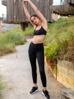 Free Society - Mila Leggings in Black 3 Thumb