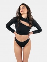 Free Society - Taylor Rash Guard in Black 4 Thumb