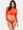 Ava High Leg Bottom in Orange