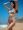 Watercolour Zebra Band Triangle Bikini