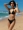 Mesh Triangle Bikini in Black