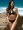 Cut Out Halter Bikini in Black