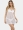 Knit Mini Beach Dress in White