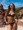 Ruched Bikini in Dark Brown
