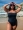 Wrap Tie Bandeau Swimsuit in Black