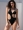 Scrunch Cut Out Swimsuit in Black		