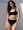 Scrunch Crop Bikini in Black		