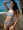 Cut Out Swimsuit in Swirl Print