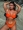 Crinkle Underwire Bikini in Orange