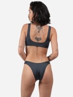 Free Society - Metalic Front Clasp Bikini 3 Thumb