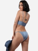 Free Society - Metalic Bralette Bikini 2 Thumb