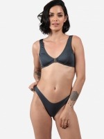 Free Society - Metalic Front Clasp Bikini 4 Thumb