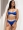 Contrast Cut Out Crop Bikini